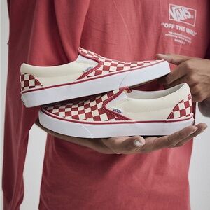 Vans Classic Slip-On Checkerboard Shoe